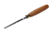 Стамеска прямая полукруглая, кованая  5/8. Сталь 60С2А (с рукоятью, заточена) BLR-5/8