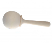 Погремушка деревянная круглая