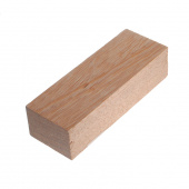 Брусок из дерева Ангелим, примерно 130x50x30 mm, для резьбы по дереву