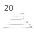 Профиль 20, полукруглые