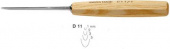 № D 11/1 Прямые овальные компактные стамески Pfeil, для резьбы по дереву