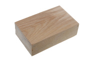 Брусок Дуб, размер 130x80x40 mm, для резьбы по дереву