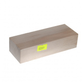 Брусок из дерева Граб, размер 130x50x30 mm, для резьбы по дереву