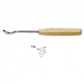 Стамеска клюкарза круглоугольная  55° Pfeil PF-14a/8