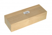 Брусок из дерева Ясень обыкновенный, размер ~130x50x30 mm, для резьбы по дереву