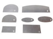 Цикля полуовал. 60x55x0,4mm. Цикля №7