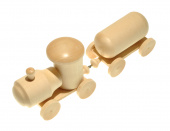 Игрушка из фанеры - Паровозик 22x9 см Toys-Паров.