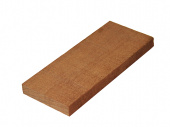 Плашка Сапеле [Sapele], размер ~130x50x12 mm, для резьбы по дереву 