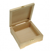 Шкатулка 18см*18см*7см, материал 8мм фанера, без замочка