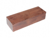 Брусок из дерева Бубинго ~130х50х30мм (Бубинга, Bubinga, Guibourtia)