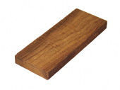 Плашка Мербау [Merbau], размер 130x50x12 mm, для резьбы по дереву Плашка Мербау