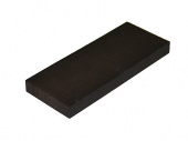 Плашка Граб Черный, размер 130x40x11 mm, для резьбы по дереву Плашка Ч Граб